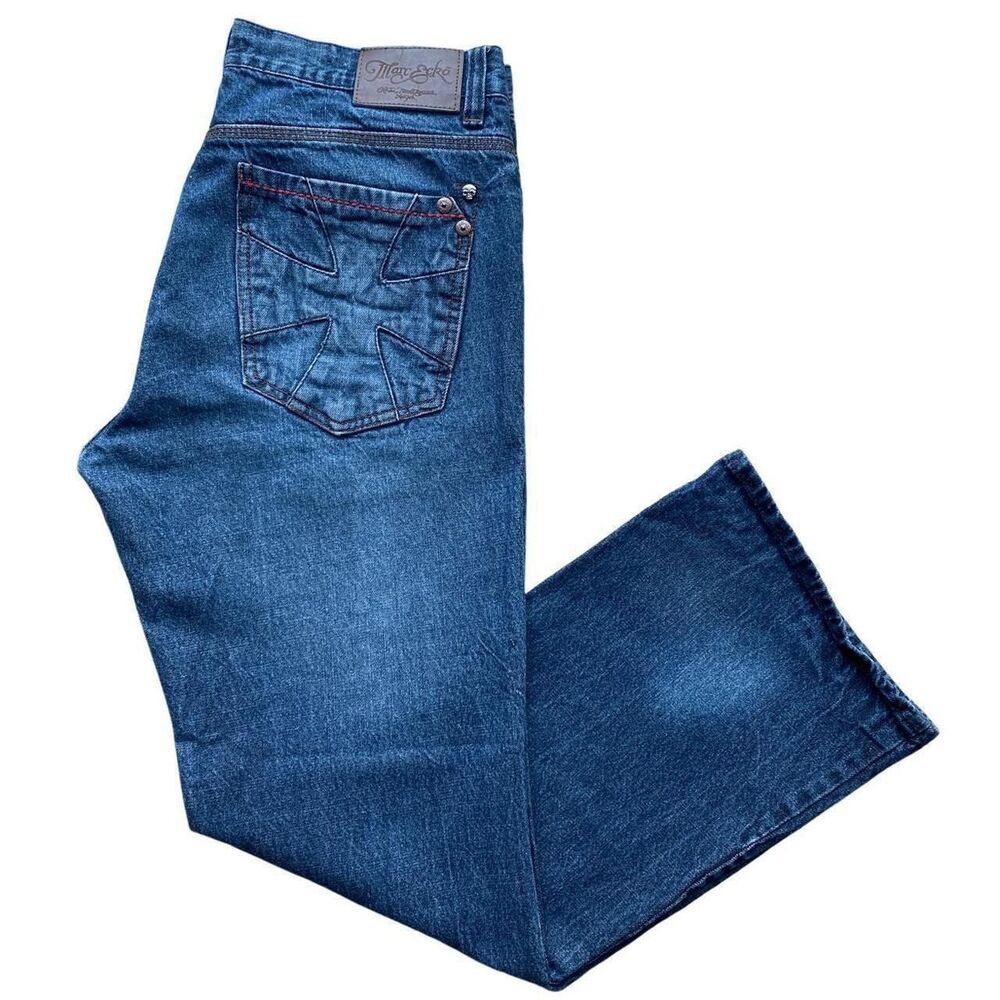 Ecko-unltd Women's Blue and Navy Jeans